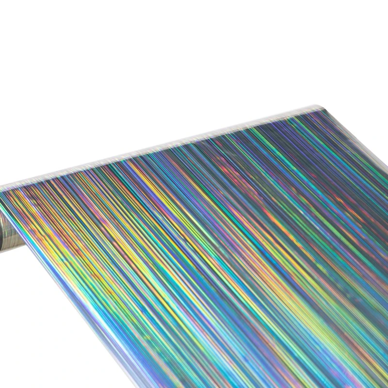 Feuille froide de sérigraphie holographique