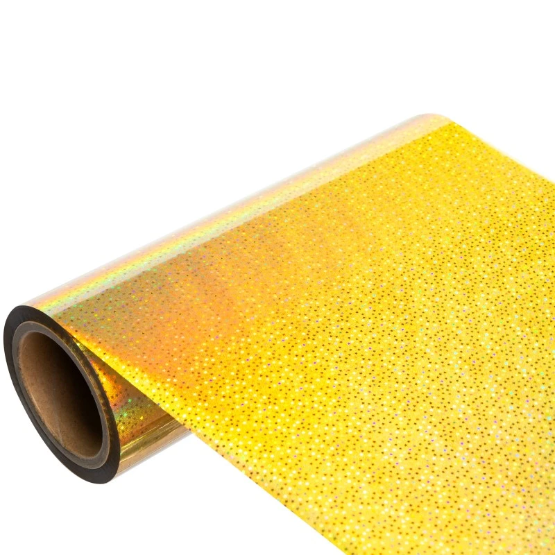 Holographic Screen Print Cold Foil